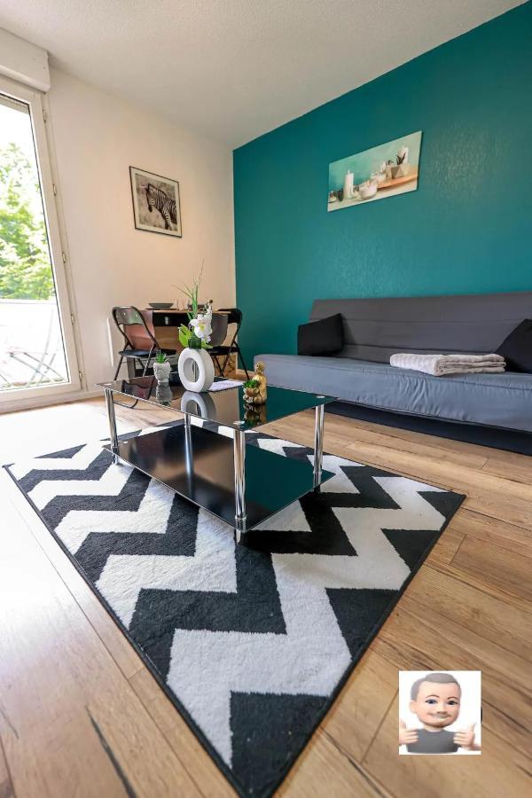Апартаменты Le Petit Park-Studio-Terrasse- Piscine-Wifi Fibre По Экстерьер фото