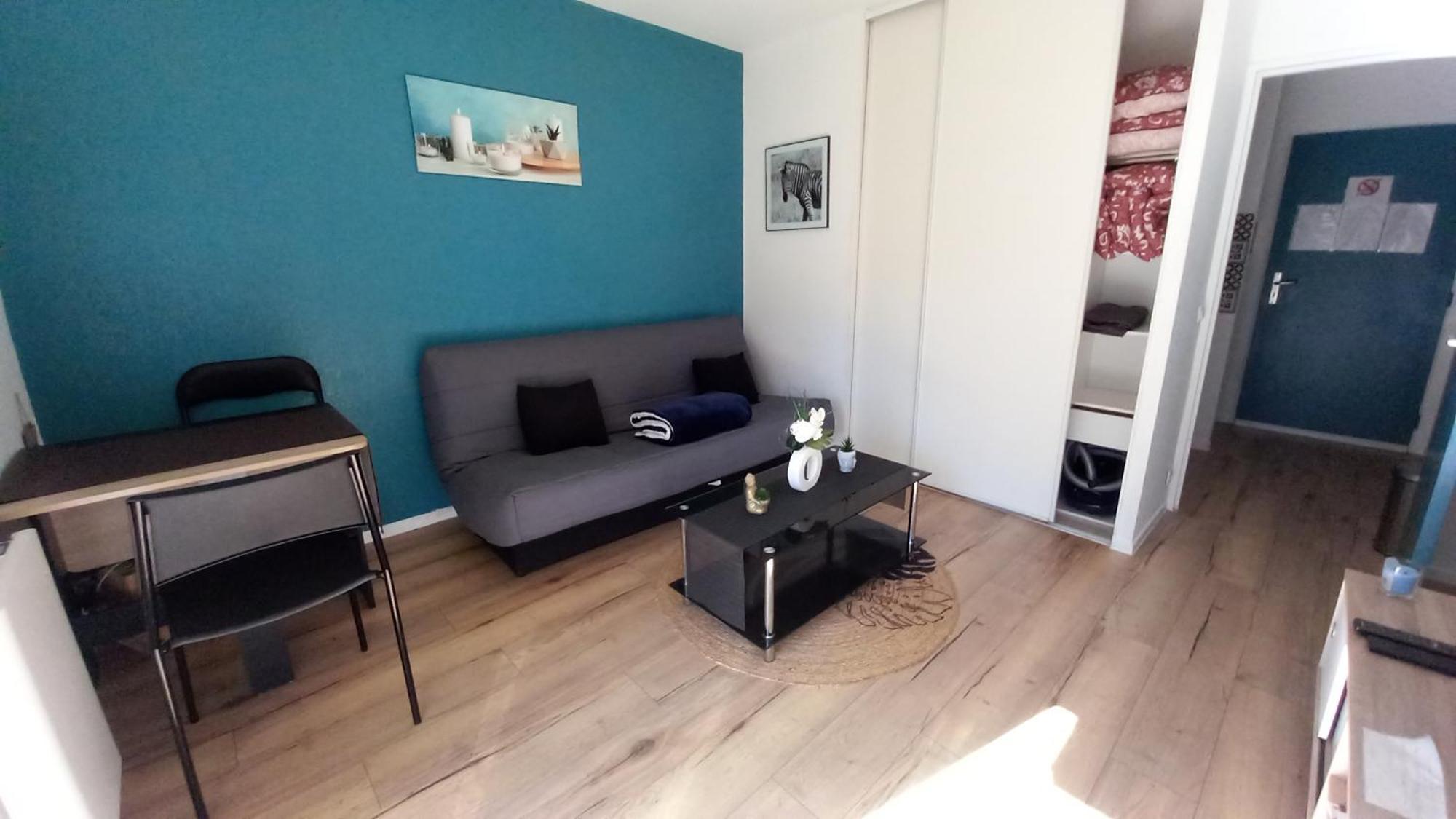 Апартаменты Le Petit Park-Studio-Terrasse- Piscine-Wifi Fibre По Экстерьер фото