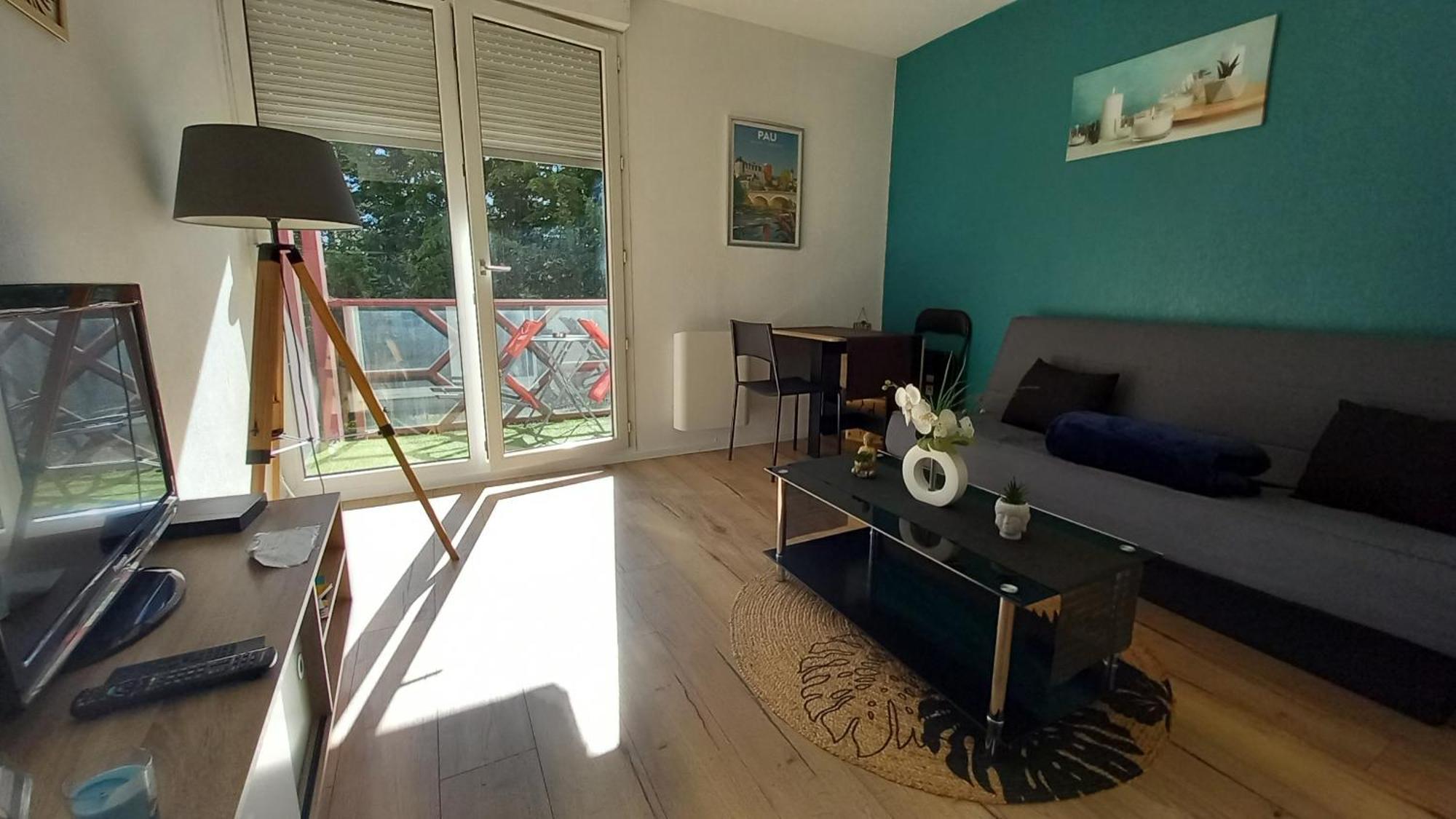 Апартаменты Le Petit Park-Studio-Terrasse- Piscine-Wifi Fibre По Экстерьер фото